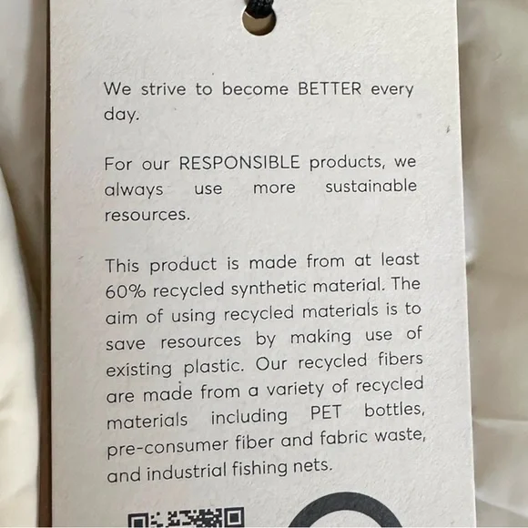 BOSS Hugo Boss Quilted Puffer Vest Dress NWT 4 Hooded Belt Water Repellent Ecru - Picture 9 of 12